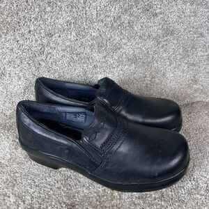 Ariat Women's Expert Clog Composite Toe Sz 11 Black Leather Slip Resistant
